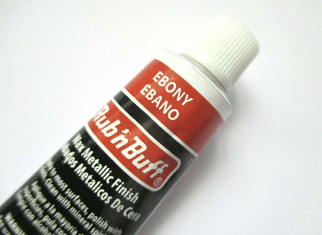 Rub ‘n Buff:registered: Original Metallic Gilding Wax – Ebony – Rubyscraft