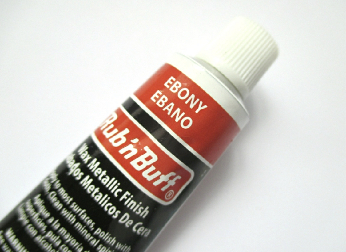 Rub ‘n Buff:registered: Original Metallic Gilding Wax – Ebony – Rubyscraft