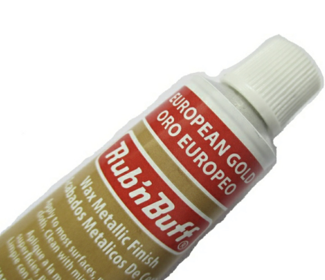 Rub ‘n Buff:registered: Original Metallic Gilding Wax – European Gold