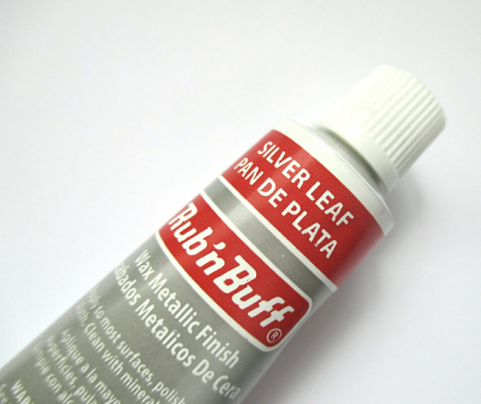 Rub ‘n Buff:registered: Original Metallic Gilding Wax – Silver Leaf
