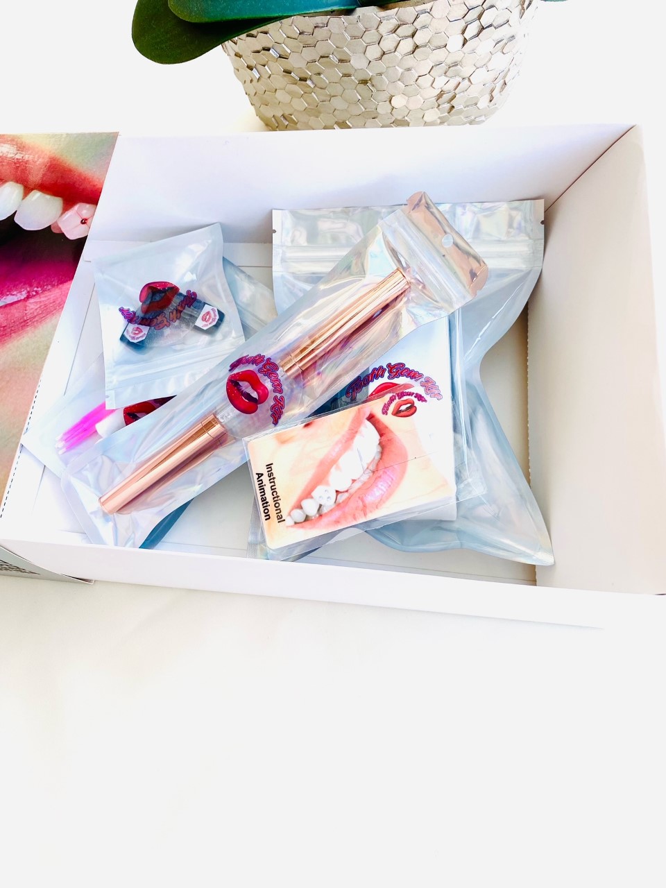 Professional Tooth Gem Kit Silver edition with Swarovski® Crystals