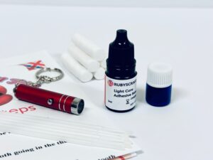 Rubyscraft Mini Tooth Gem Kit -  with Lead Free 30pcs ss7 Swarovski® Crystals