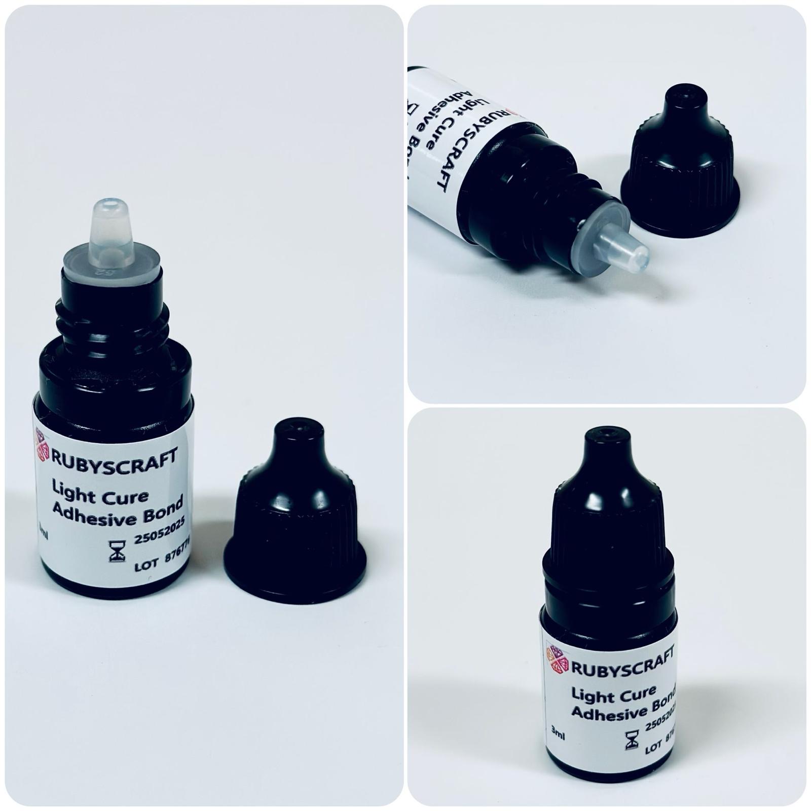 1pc Rubyscraft® Light Cure Bond adhesive 3ml for Tooth gems
