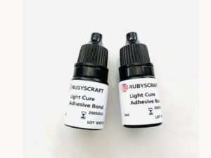 2pcs Rubyscraft® Light Cure Bond adhesive 3ml for Tooth gems