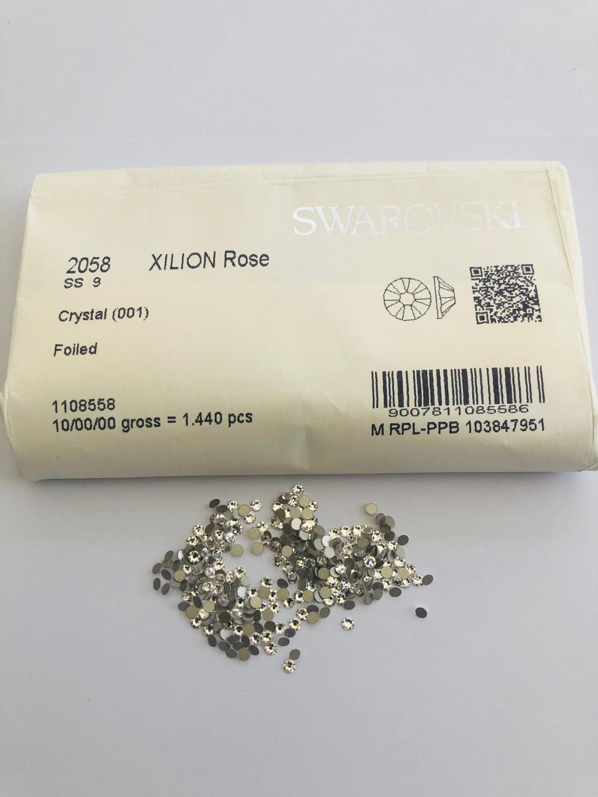 50pcs  Swarovski® Crystals non hotfix ss9 Crystal Rhinestones Flatbacks