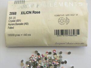 Alternative view of 50pcs Swarovski® AB Crystals non hotfix ss20 Crystal Rhinestones Flatbacks 2058