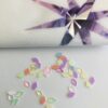 10pcs Tooth Gems Preciosa® Mix Pastel  Diamond 5x3mm Lead-Free Crystal Gems Non hotfix foiled Austrian Rhinestones Flatbacks