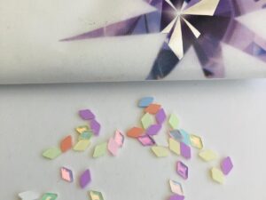 10pcs Tooth Gems Preciosa® Mix Pastel  Diamond 5x3mm Lead-Free Crystal Gems Non hotfix foiled Austrian Rhinestones Flatbacks