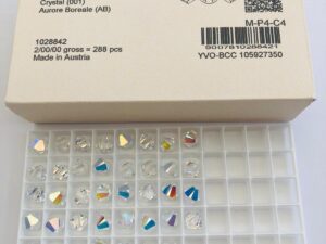 Alternative view of 10pcs Swarovski® 8mm AB Crystal Bicone Beads 5328