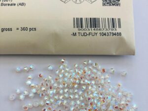 50pcs Swarovski® 4mm 2XAB Crystal Bicone Beads 5328