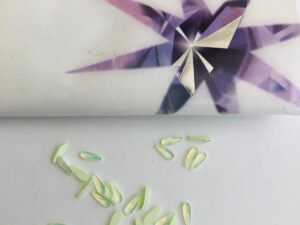 10pcs Tooth Gems Preciosa® Green Pastel Drops 2x6mm Lead-Free Crystal Gems Non hotfix foiled Austrian Rhinestones Flatbacks