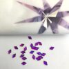 10pcs Tooth Gems Preciosa® Volcano Purple Diamond 5x3mm Lead-Free Crystal Gems Non hotfix foiled Austrian Rhinestones Flatbacks