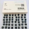 10pcs Swarovski® 8mm Jet Black Cubic Beads ref: 5601