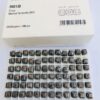 20pcs Swarovski® 8mm Marbled Terracota Cubic Beads ref: 5601/B