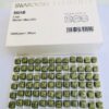 20pcs Swarovski® 8mm Marbled Yellow Cubic Beads ref: 5601/B