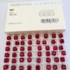 10pcs Swarovski® 8mm Siam Cubic Beads ref: 5601