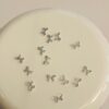 10pcs Tooth Gem Silver plated  Butterfly ONLY 3mm Flatback