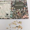10pcs Tooth Gems Preciosa® Golden shadow  Butterfly 3mm Lead-Free  Gems Non hotfix foiled Austrian Rhinestones Flatbacks