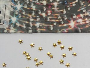 10pcs Tooth Gems Preciosa® 3mm Topaz Sparkly Star Lead-Free Gems Non hotfix foiled Austrian Rhinestones Flatbacks